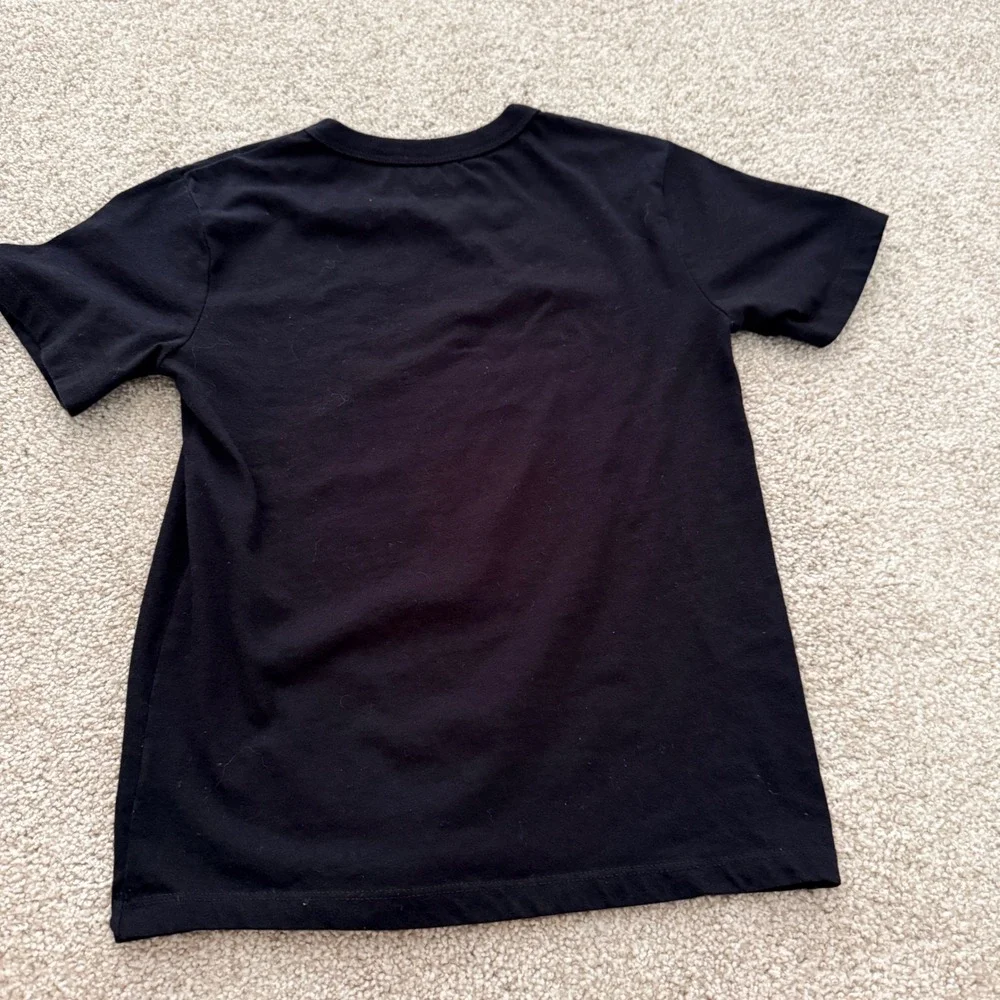 The Childrens Place T-Shirt Kids S 5/6 Black First Day of Kindergarten Graphic